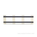 2.0mm Pitch Pin header Connector Dual Row Straight Three Inserted and Seven Missing Columns SQ0.5mm H4.0mm Double Plastic 2*33P